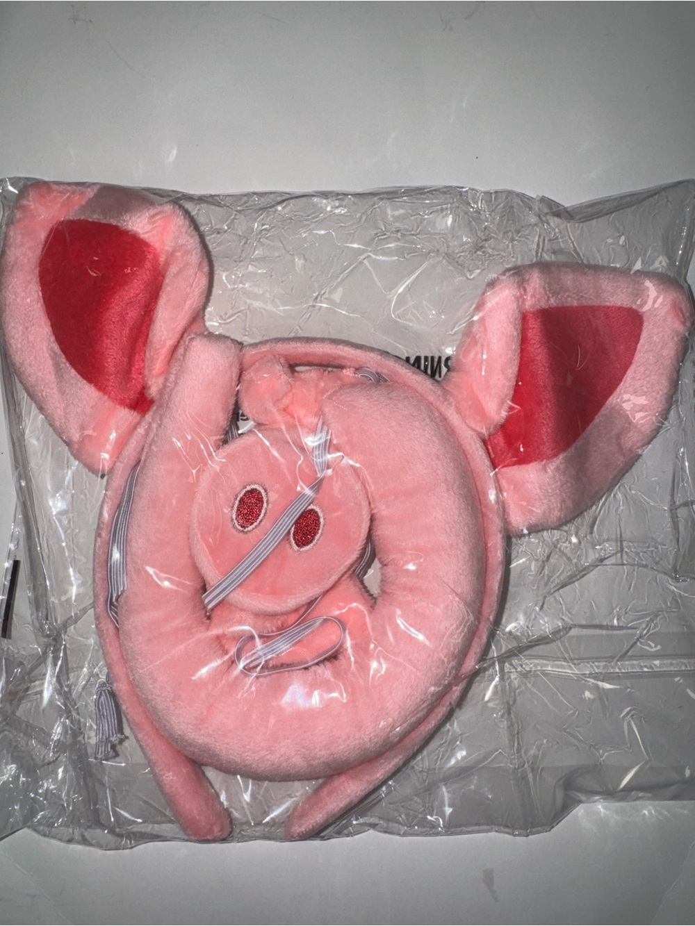 Pink Plush Pig Costume Set
